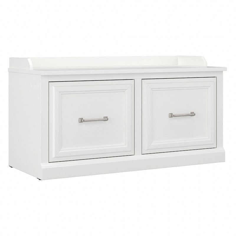 Shoe Storage Bench with Doors