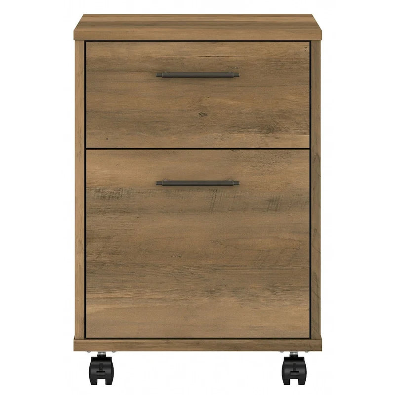 2 Drawer Mobile File Cabinet