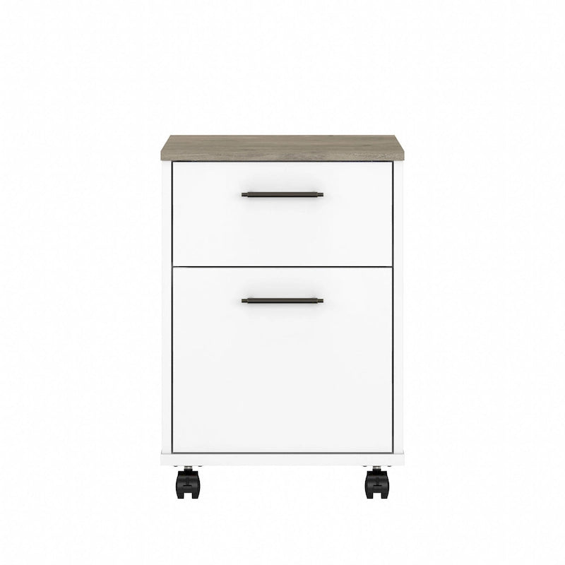 2 Drawer Mobile File Cabinet
