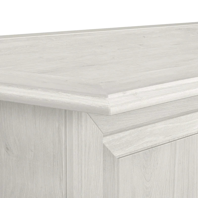 Executive Desk with Drawers and Storage