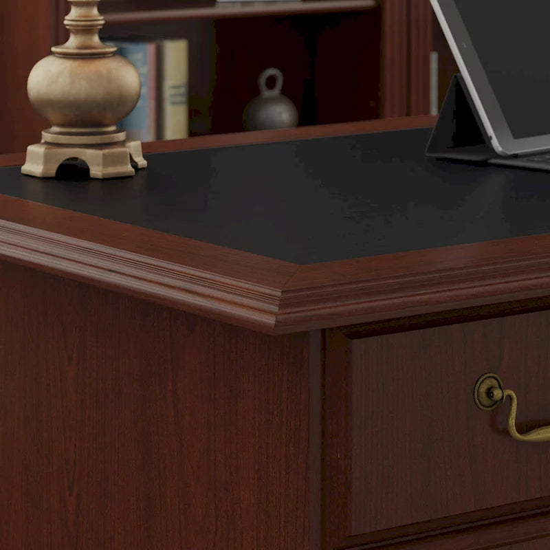 Executive Desk with Drawers and Storage