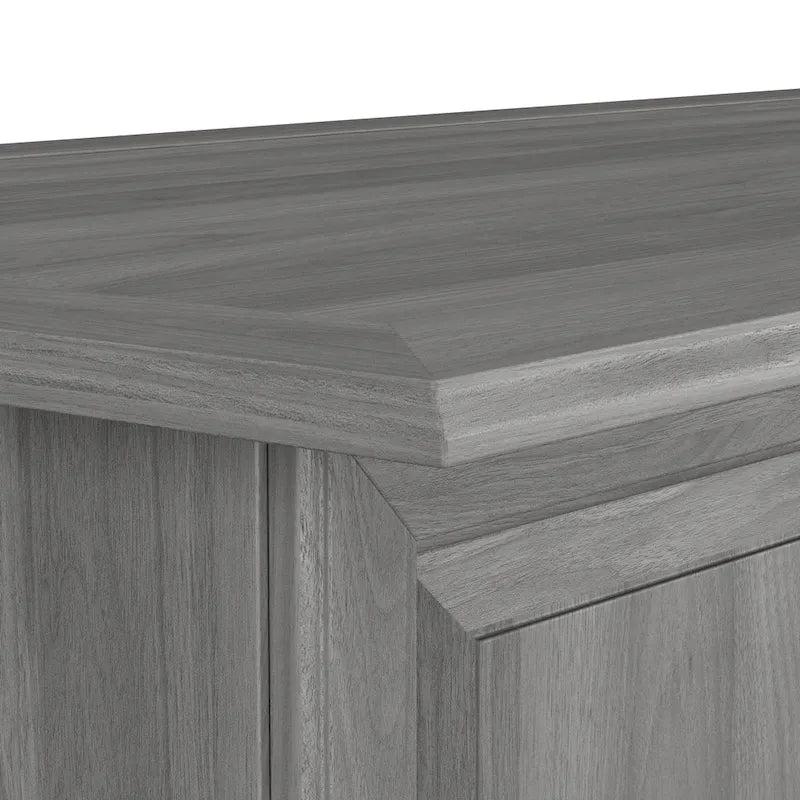 Executive Desk with Drawers and Storage