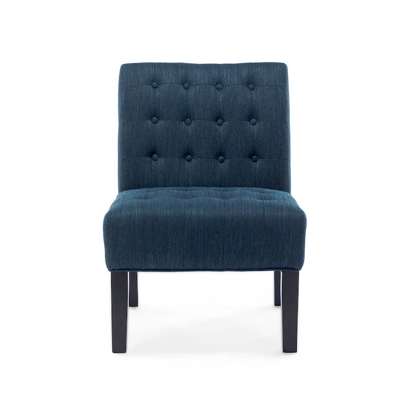 Fabric Tufted Accent Chair