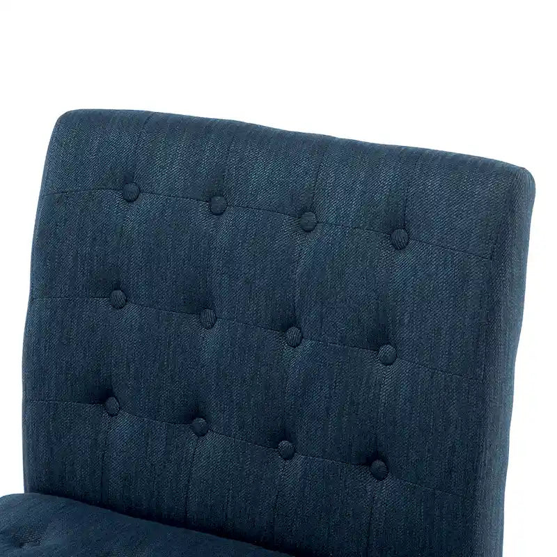 Fabric Tufted Accent Chair