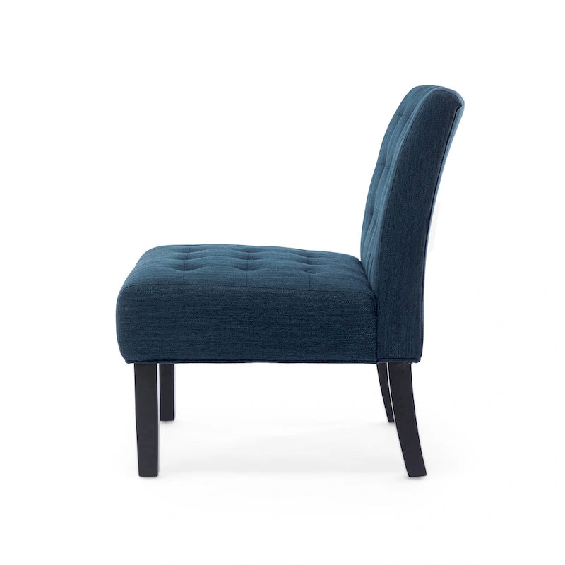 Fabric Tufted Accent Chair