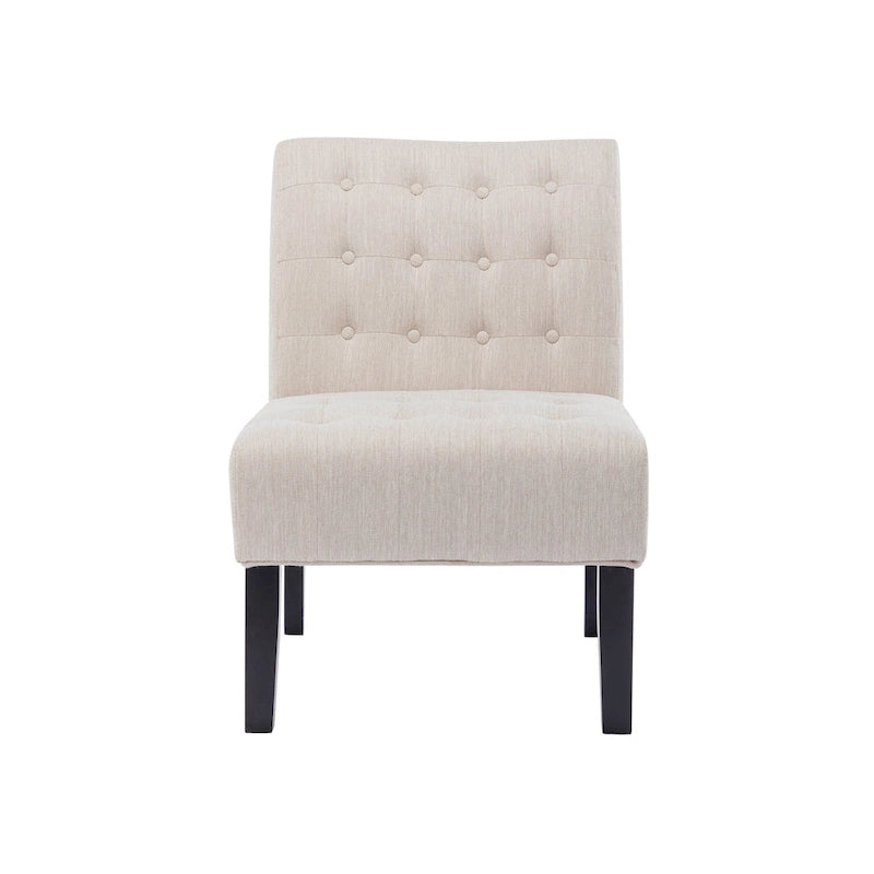Fabric Tufted Accent Chair