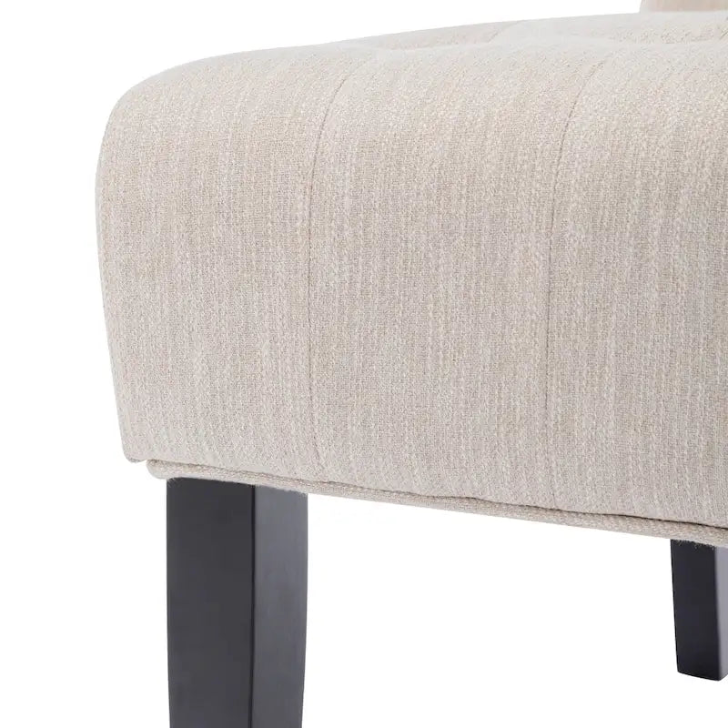 Fabric Tufted Accent Chair