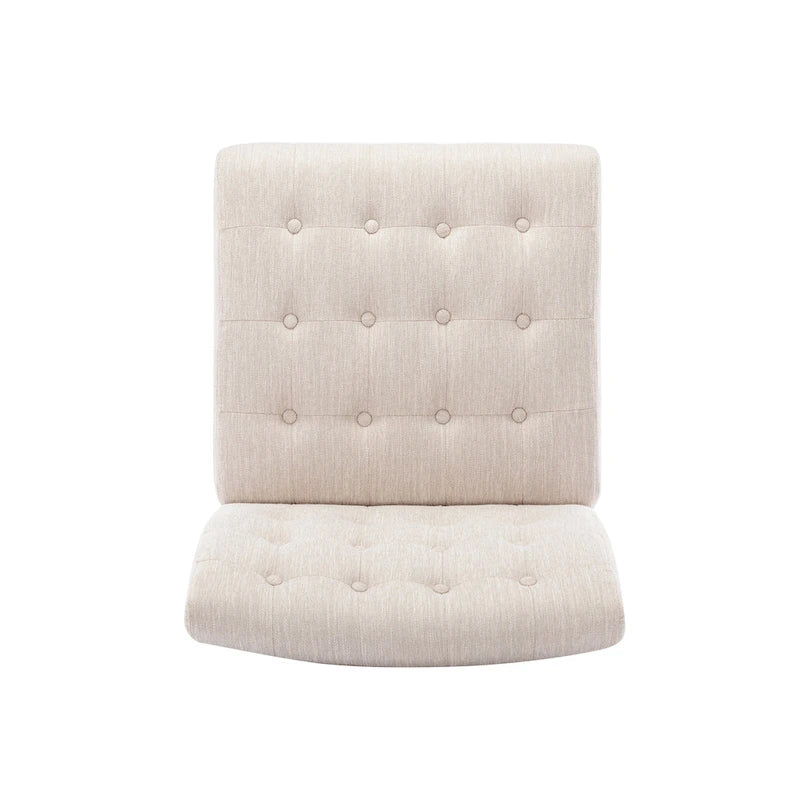 Fabric Tufted Accent Chair