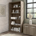Tall 5 Shelf Bookcase