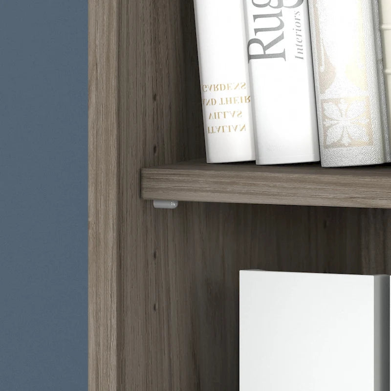 Tall 5 Shelf Bookcase