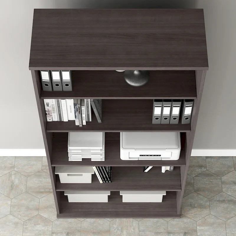 Tall 5 Shelf Bookcase