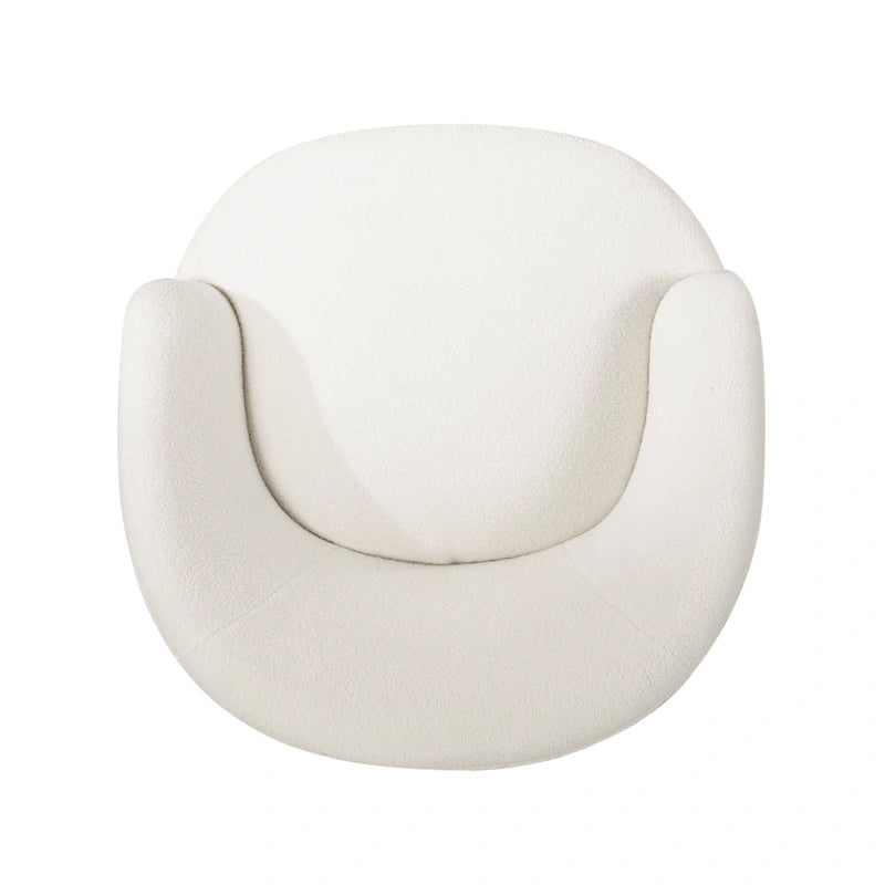 Boucle Upholstered Club Chair