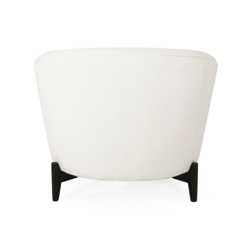 Boucle Upholstered Club Chair