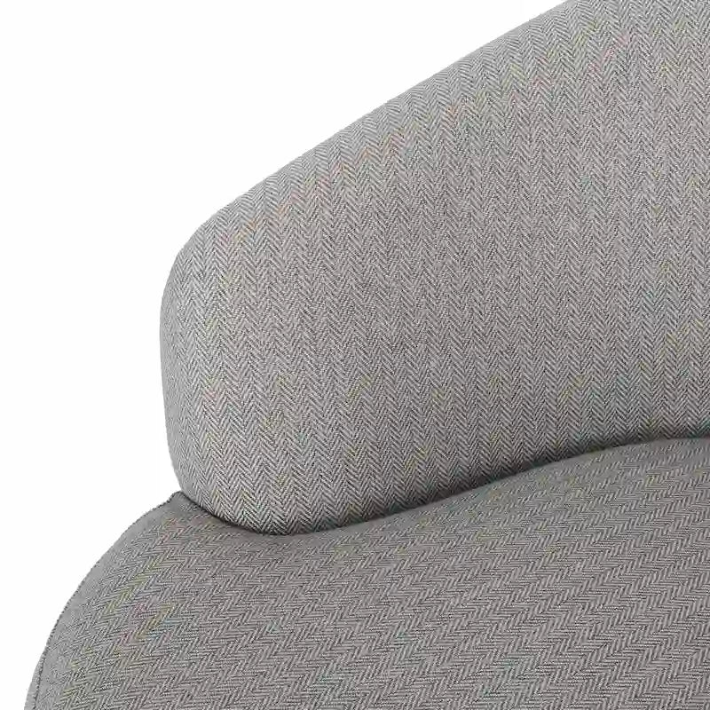Boucle Upholstered Club Chair