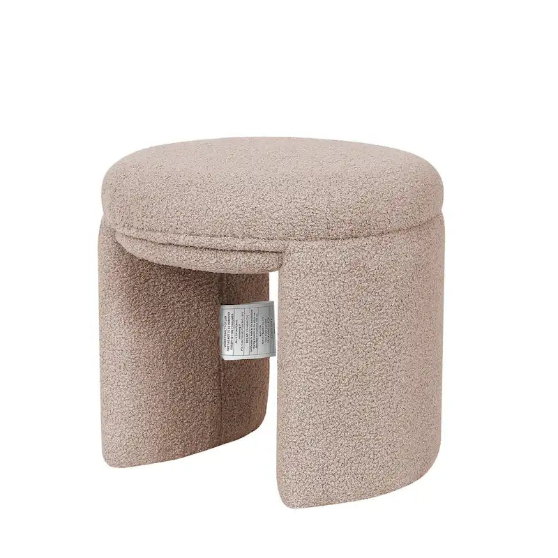 Ottoman Small Teddy Low Foot Stool Vanity Stool