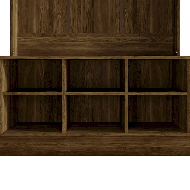 Modern and Contemporary Hall Tree with Storage