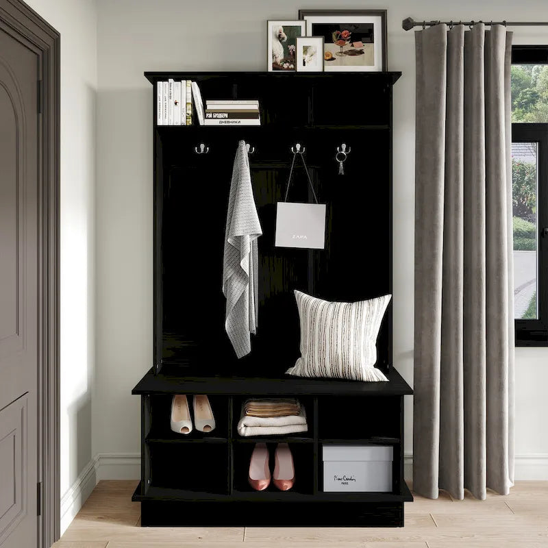 Modern and Contemporary Hall Tree with Storage
