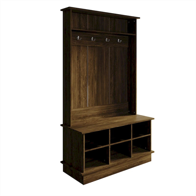 Modern and Contemporary Hall Tree with Storage