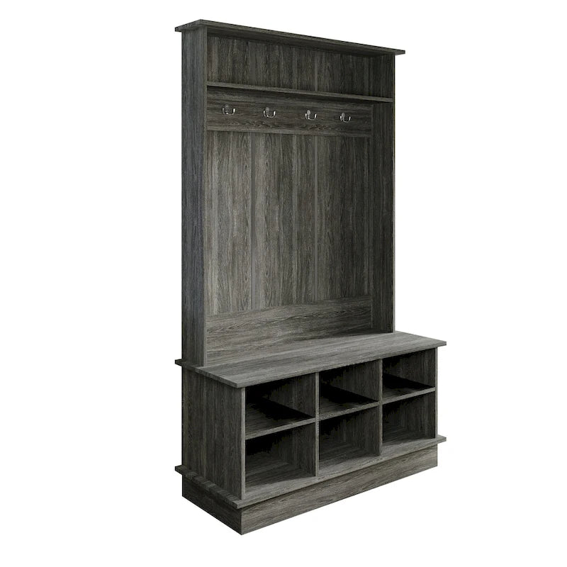 Modern and Contemporary Hall Tree with Storage