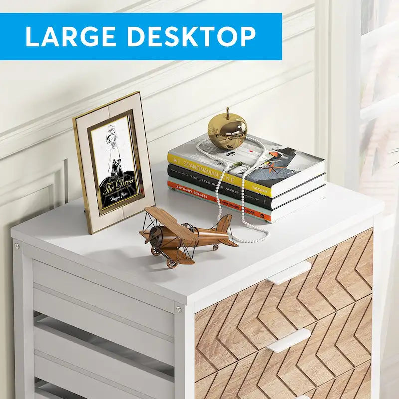 5 Drawer Chest & 7 Drawer Chest Wood Storage Drawer Cabinet Organizer