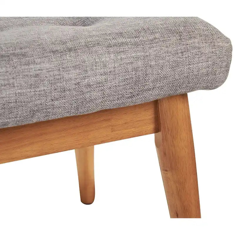 Upholstered Bench In Acorn