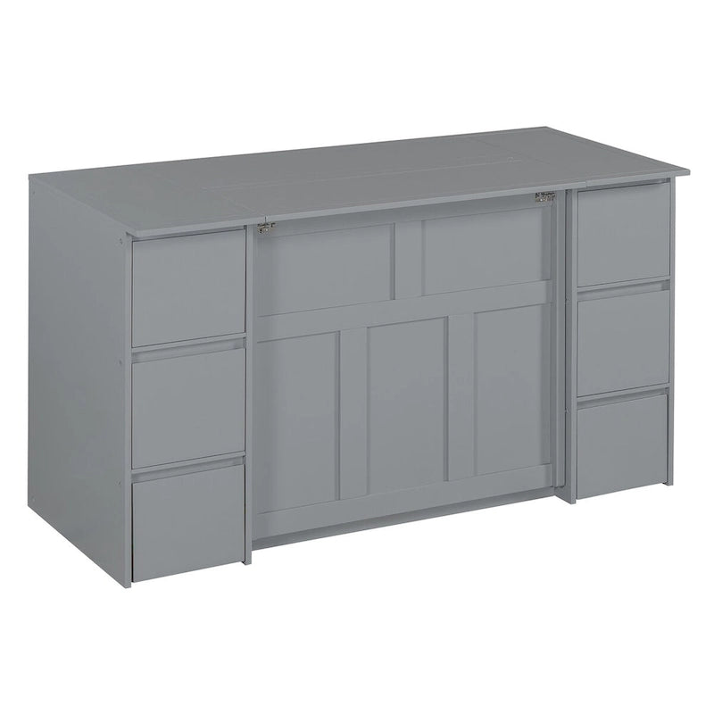 Full Size Murphy Bed with Drawers