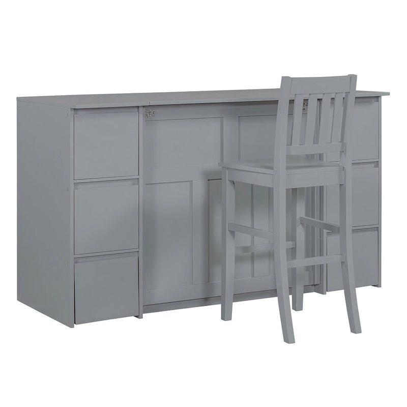 Full Size Murphy Bed with Drawers
