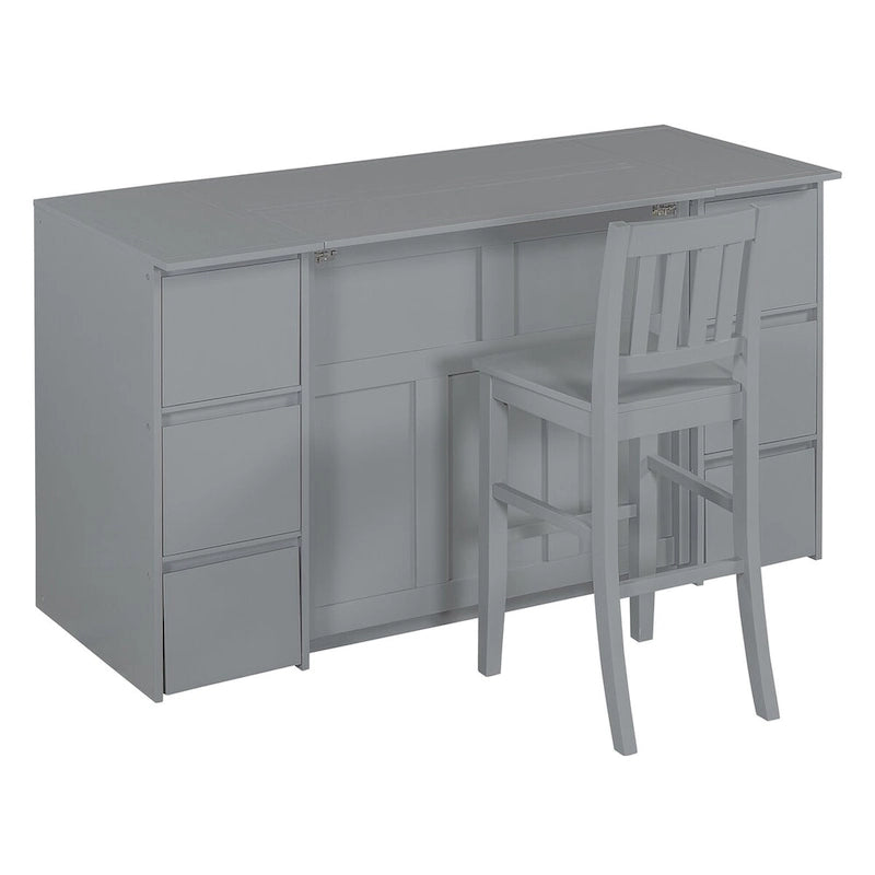 Full Size Murphy Bed with Drawers