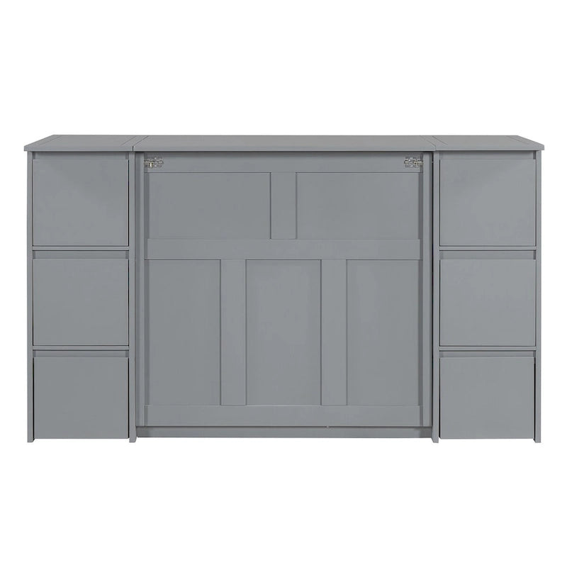 Full Size Murphy Bed with Drawers