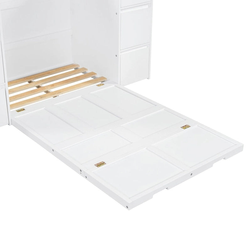 Full Size Murphy Bed with Drawers