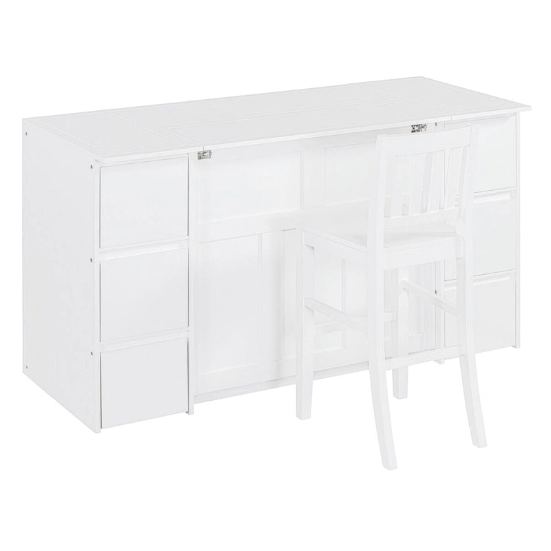 Full Size Murphy Bed with Drawers